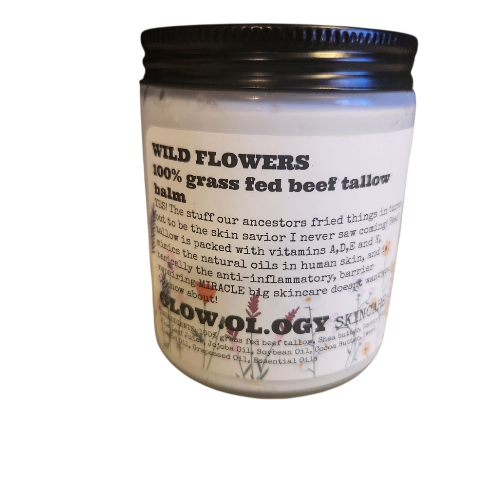 Wild Flowers 100% Grass Fed Beef Tallow Balm